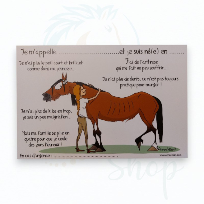 Plaque signalétique Anne et Ben