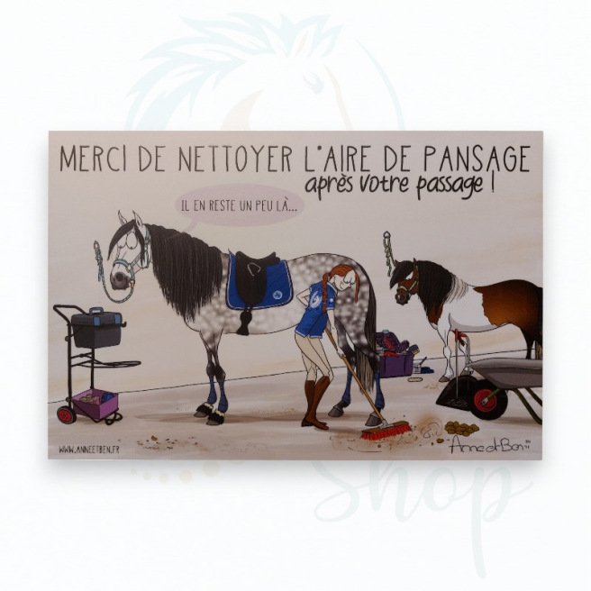 Plaque signalétique Anne et Ben