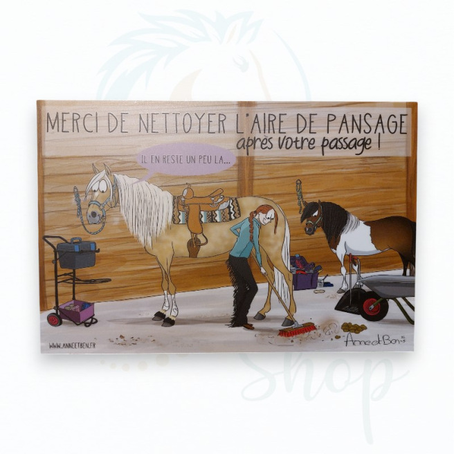 Plaque signalétique Anne et Ben