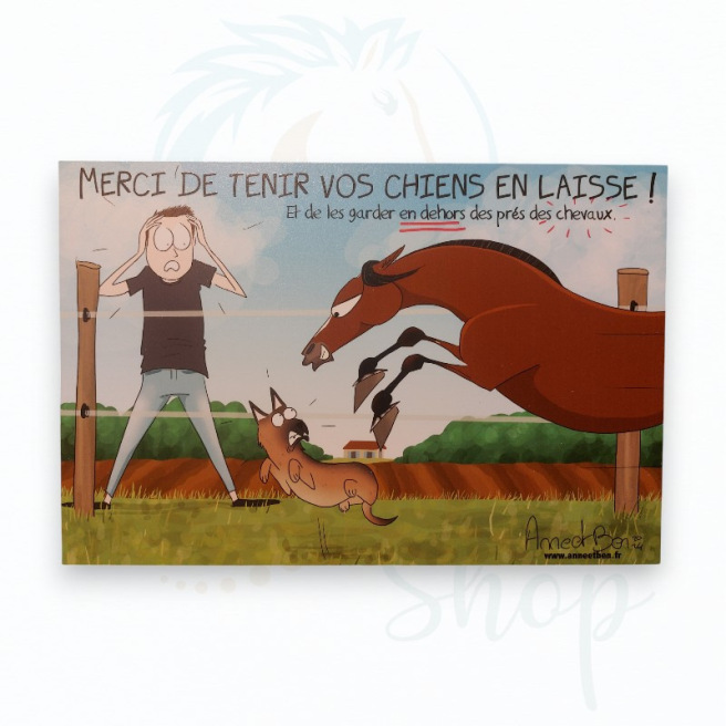 Plaque signalétique Anne et Ben