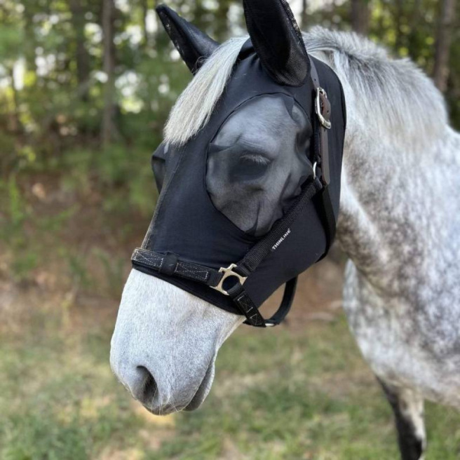 Flymask ThinLine® SoftFit- protège la peau des frottements et des mouches