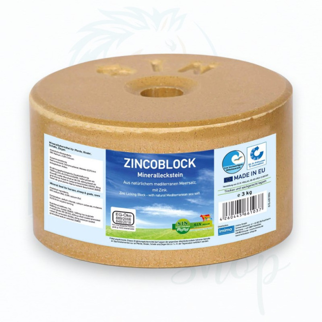 Pierre à sel Zincoblock