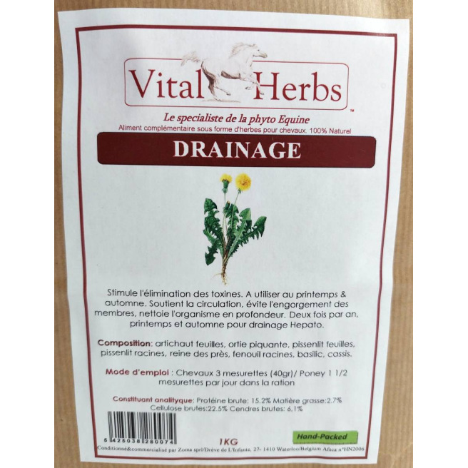 Drainage par Vital'Herbs