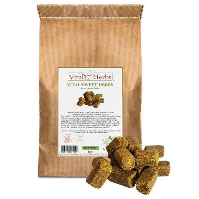 Friandises Vital'Sweet'Herbs par Vital'Herbs 1Kg