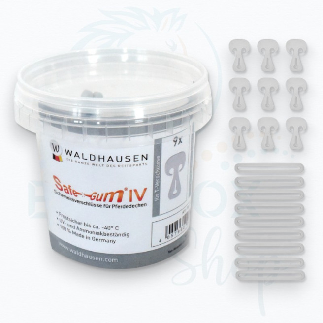 Safe-Gum, attaches de sécurité pour couvertures