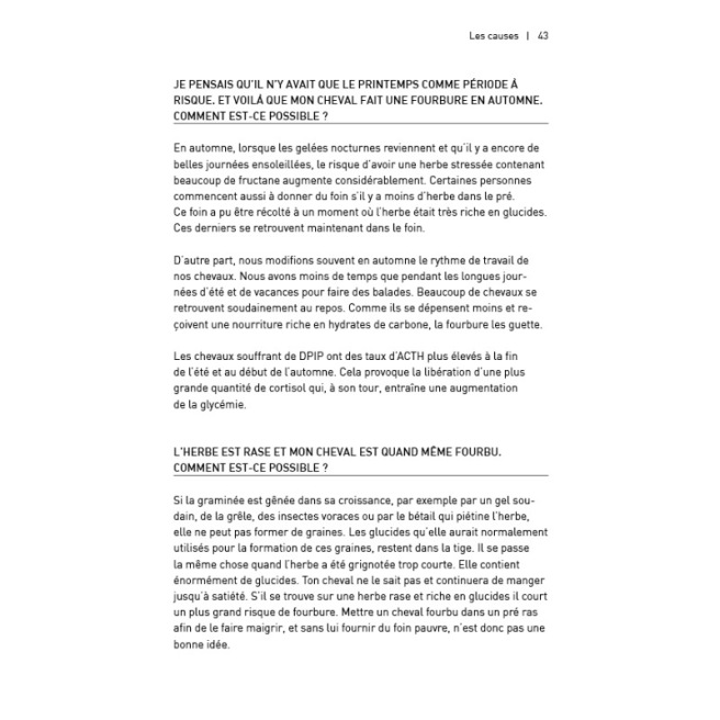 La fourbure en questions - Plus de 200 réponses