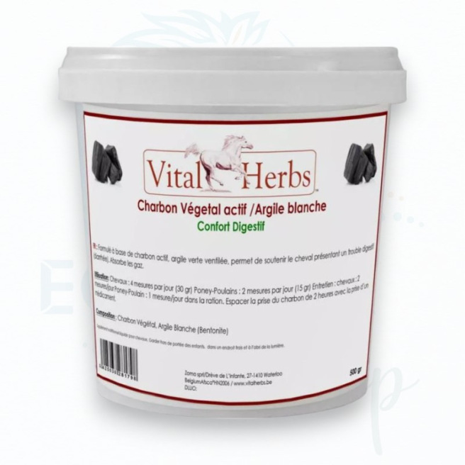 Charbon végétal actif /Argile par Vital'Herbs