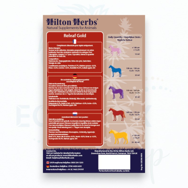 Releaf Gold par Hilton Herbs® - 1L Releaf Gold par Hilton Herbs® - 1L