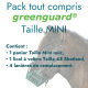Pack complet panier anti-fourbure Greenguard® - Taille MINI