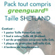Pack complet panier anti-fourbure Greenguard® - Taille SHETLAND