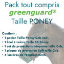 Pack complet panier anti-fourbure Greenguard® - Taille PONEY