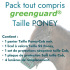 Pack complet panier anti-fourbure Greenguard® - Taille PONEY