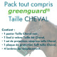 Pack complet panier anti-fourbure Greenguard® - Taille CHEVAL