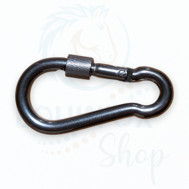 Mousqueton en Inox, avec ou sans vis de sécurité