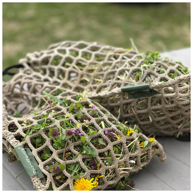 Filet à foin extra-résistant sans nœud HayQuine® - du XS au XL, avec ou sans rabat